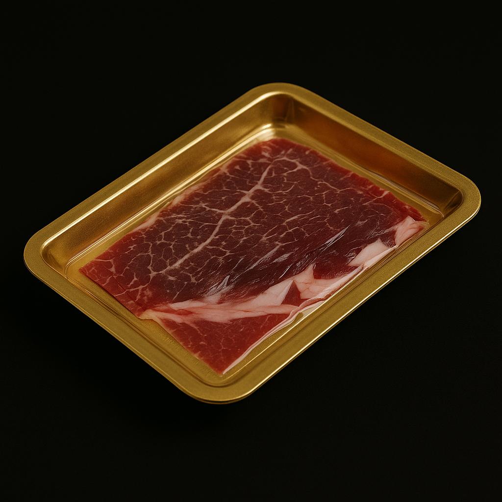 Vacuum PET Schaal Goud 1000ml