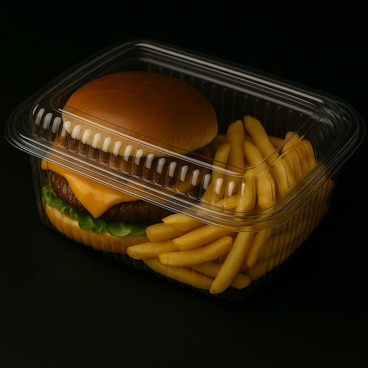 PET Burger Menu Box 1200ml