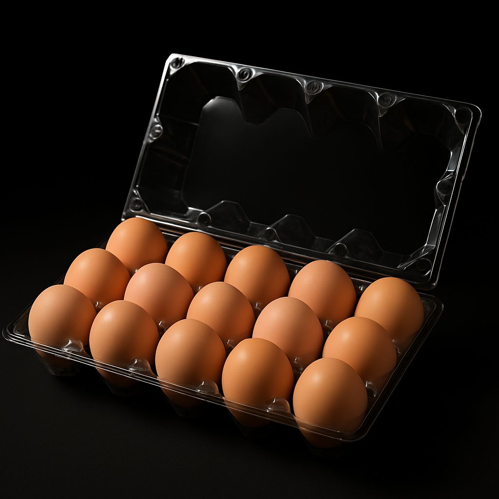 PET Eierschaal 15 stuks