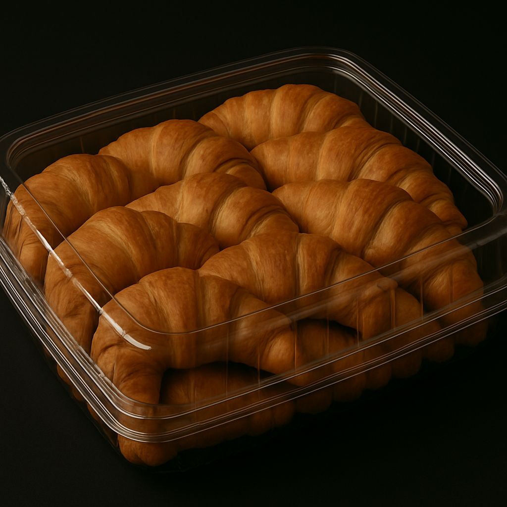 PET Croissant Box 1900ml