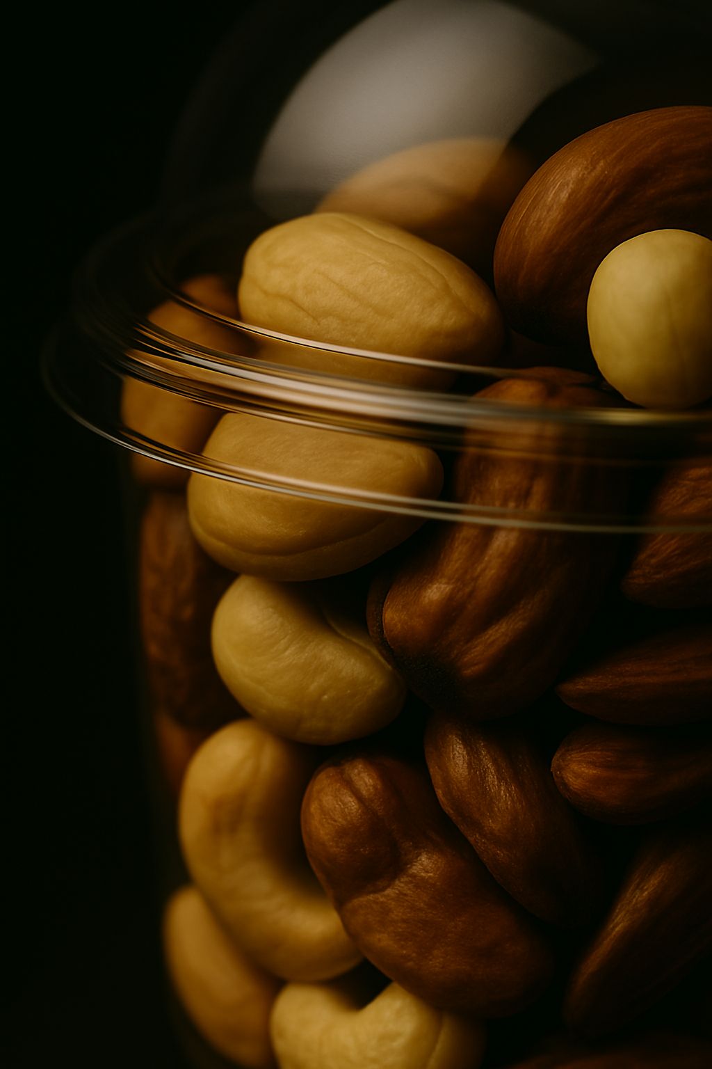 PET Noten Box Boldeksel 250ml