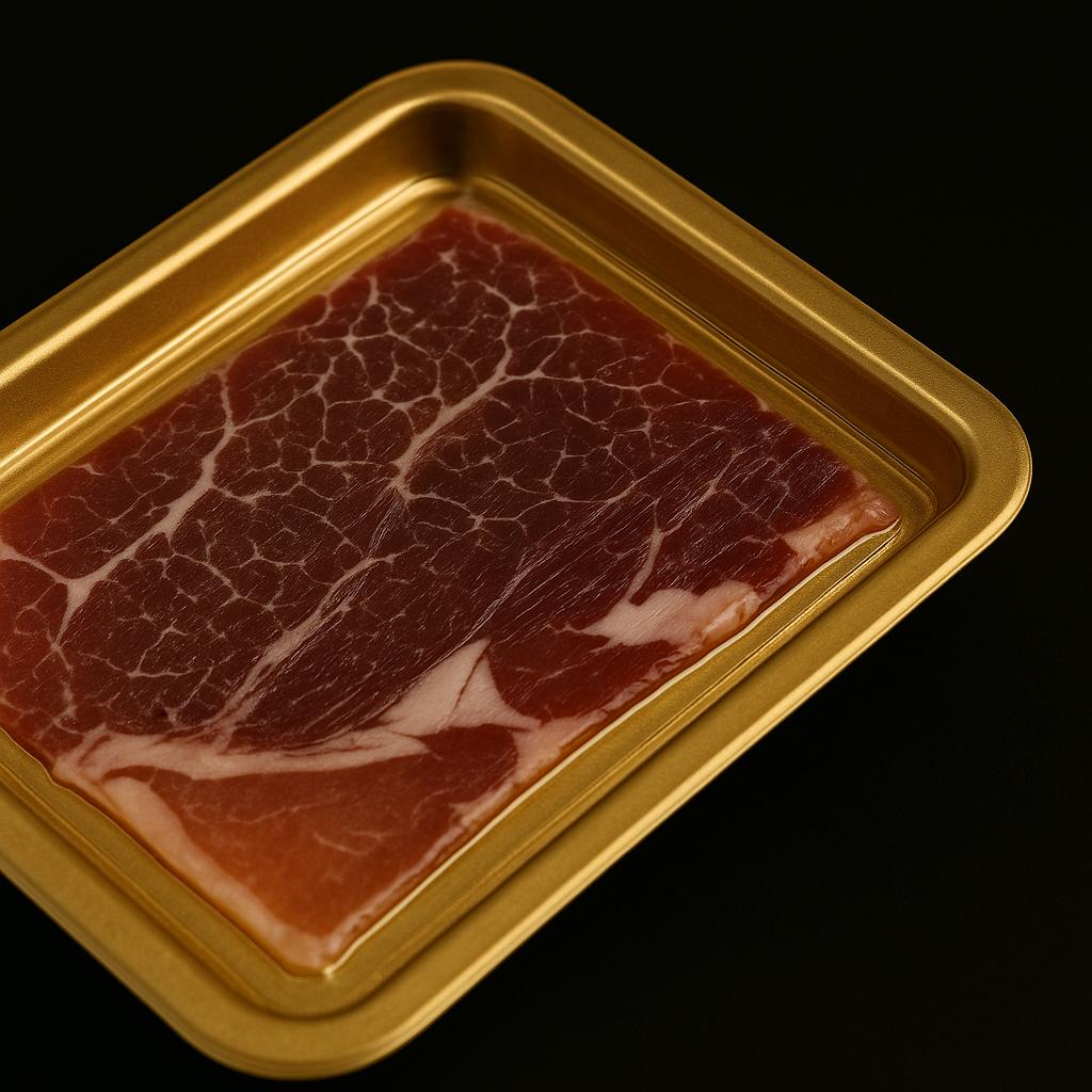 Vacuum PET Schaal Goud 1000ml