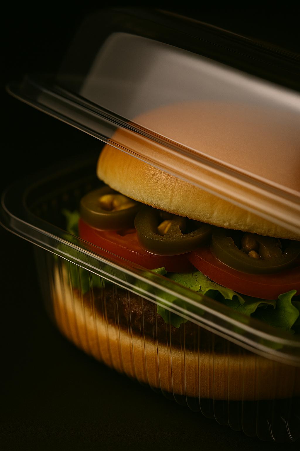 PET Burger Box 800ml