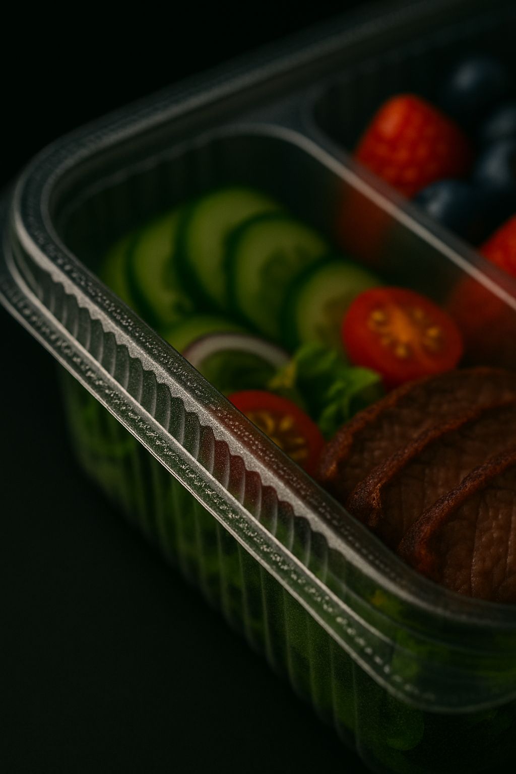 2-Vaks Salade Box 600ml